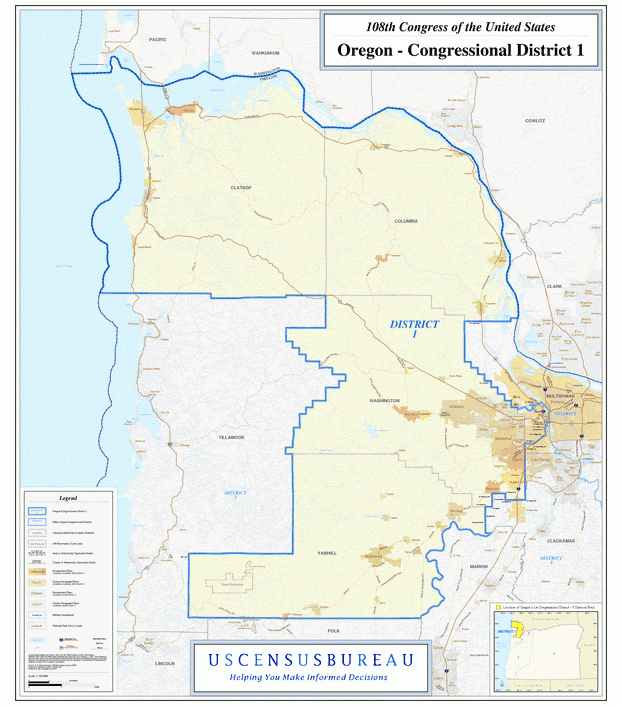 俄勒冈州地图(Oregon),美国地图高清中文版