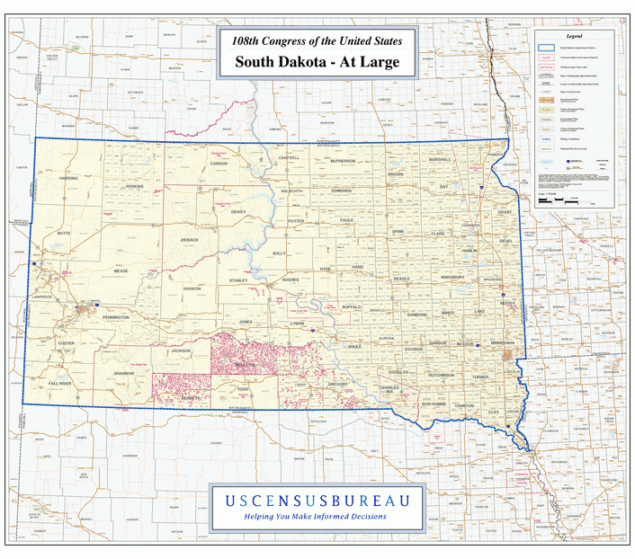 南达科他州地图(South Dakota),美国地图高清中文版