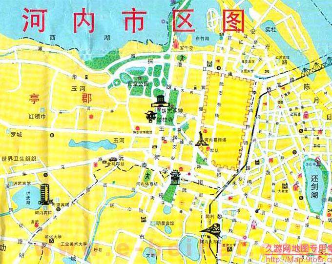 越南河内市旅游导图,越南地图高清中文版