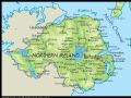 英国北爱尔兰地图