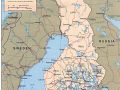 芬兰地图行政区划图