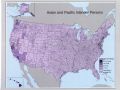 美国人口密度分布图