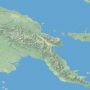巴布亚新几内亚地形图