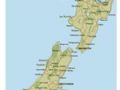 新西兰地图