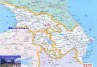 阿塞拜疆地理位置示意地图
