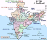 印度5星级酒店的分布地图