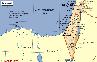 以色列英文地理位置示意地图