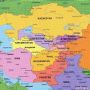 吉尔吉斯斯坦区域图