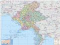 中文缅甸及周边地图