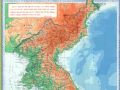 朝鲜的地图
