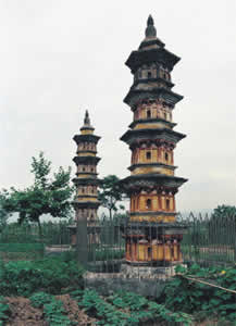 温州广福寺双塔